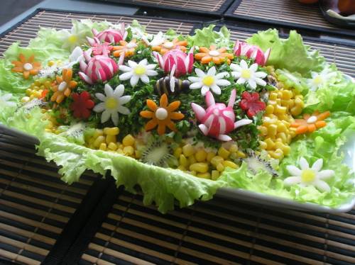 Украшение закусок